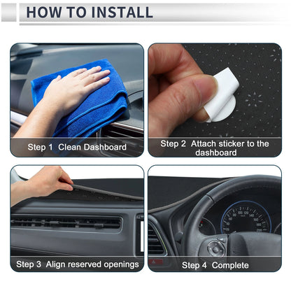 Dash Cover Mat for Mazda 3 Axela (2009-2013) Sun Protector Gray