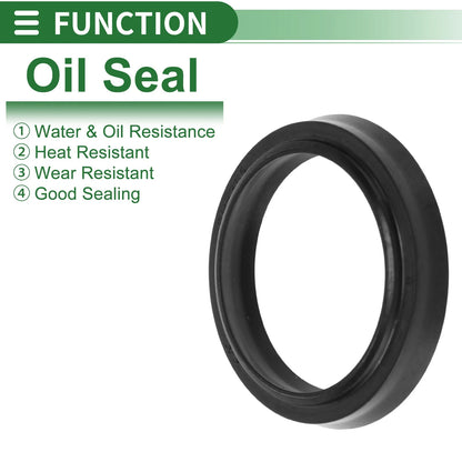Oil Seal / 31.5x39.5x5mm / Rotary Shaft Seal NBR Rubber 5 Pcs for Automotive