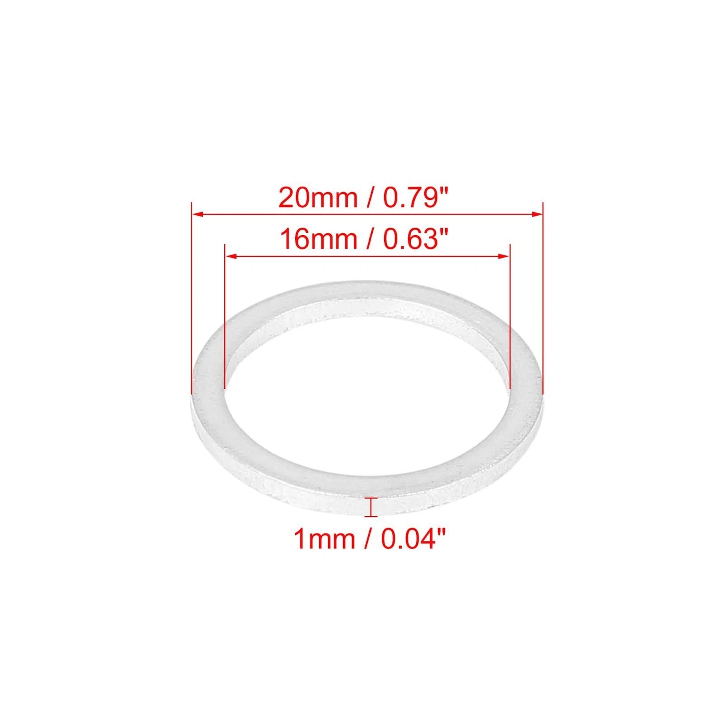 10pcs M16 Oil Drain Plug Gaskets for BMW