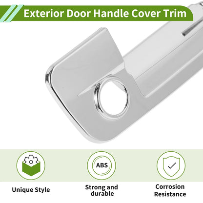 Exterior Door Handle Cover Trim for Dodge Ram 1500 2500 3500 (2009-2018)