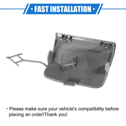 Tow Hook Eye Hole Cover for BMW X3 G08 2018-2023 Black Rear Right