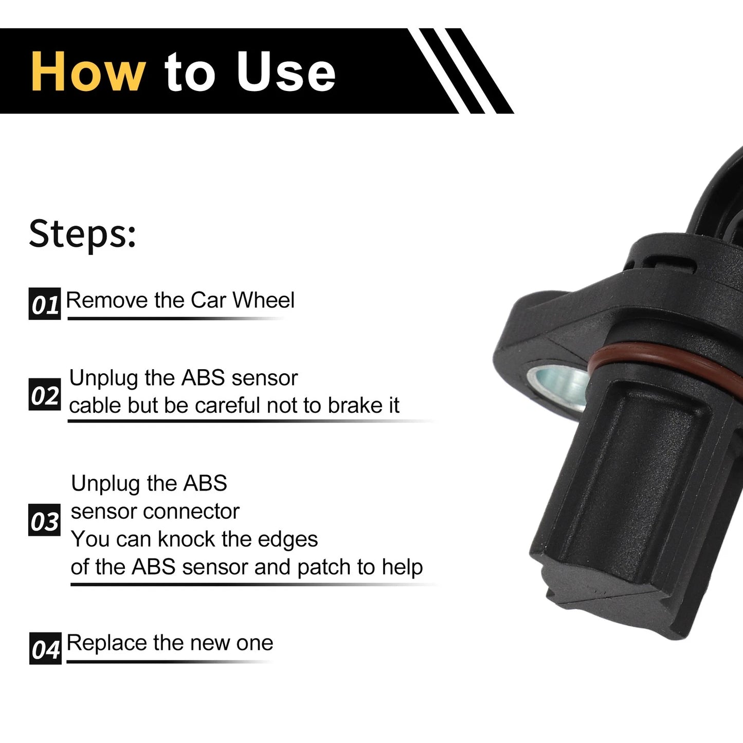 ABS Wheel Speed Sensor for Ford F-250 Super Duty (2005-2007)