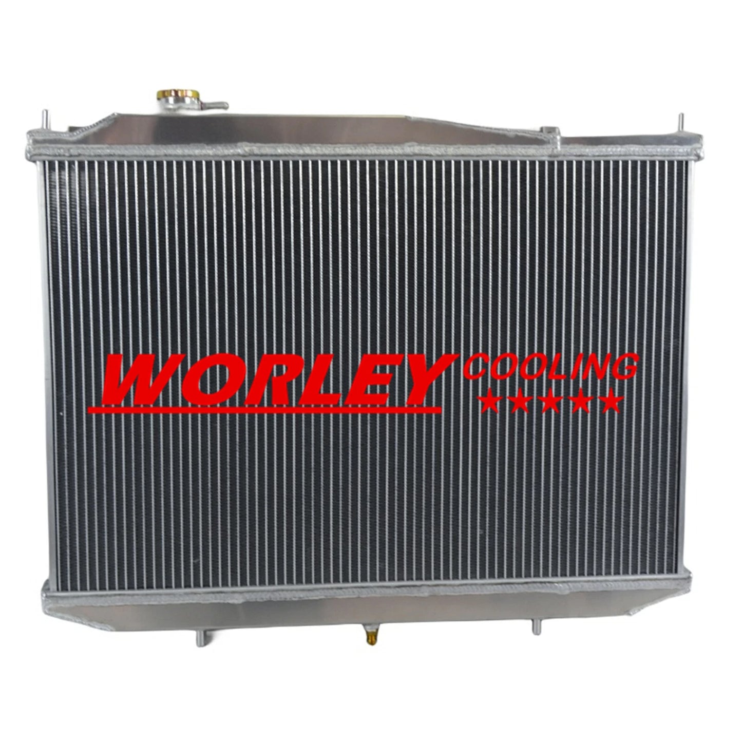 3-Row Aluminum Radiator for Nissan Navara D22 1997-2001 (1997-2001)