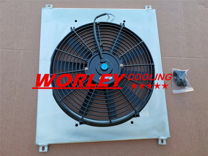 Aluminum Shroud + Fan for Ford Falcon XR XT XW XY Windsor (1966-1976)
