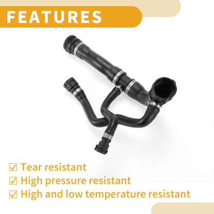 Radiator Hose for BMW 7 Series E65 E66 E67 730i 730Li (2002-2008) Rubber