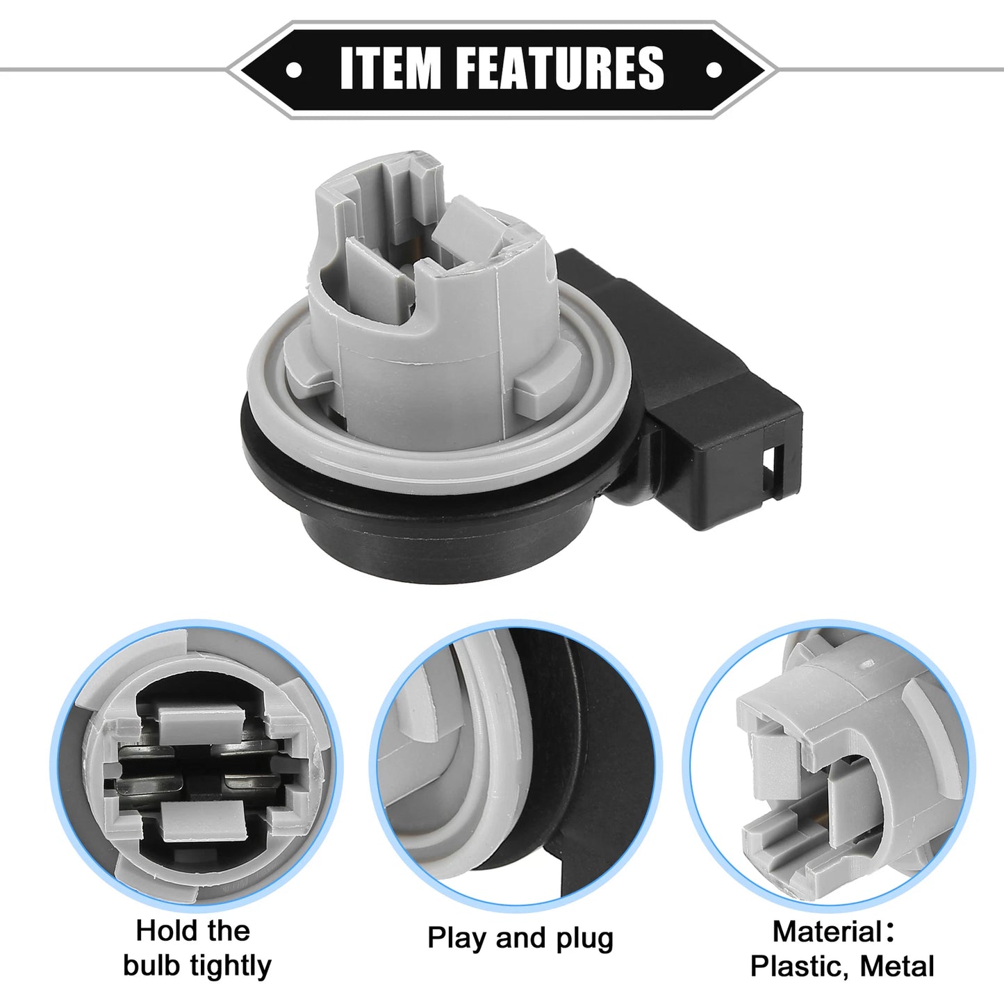 Turn Signal Light Socket 2 x for Jeep Wrangler TJ (1997-2006)