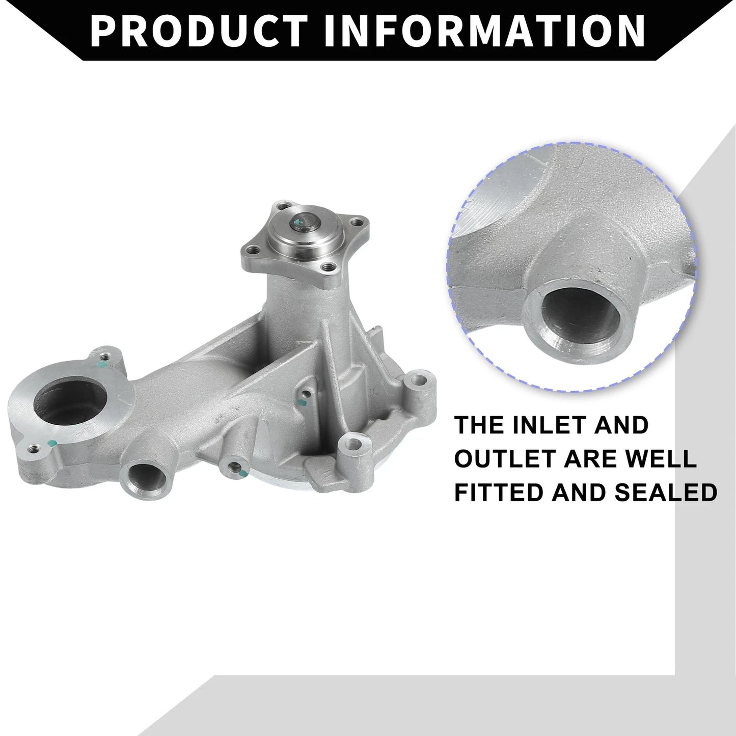 Water Pump for Ford F-150 Lobo (2011-2017) 1 x Rubber Band