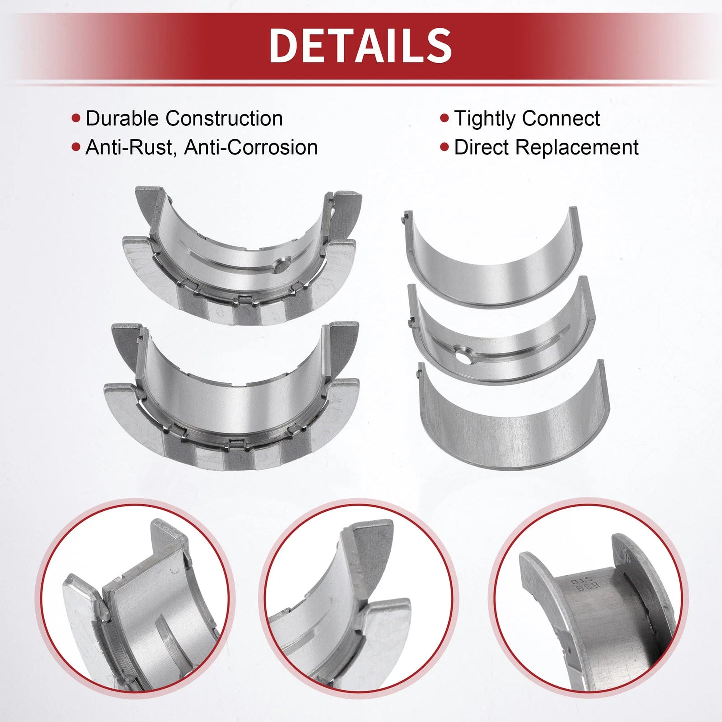 Main & Connecting Rod Bearings for BMW 118i (2015-2022)
