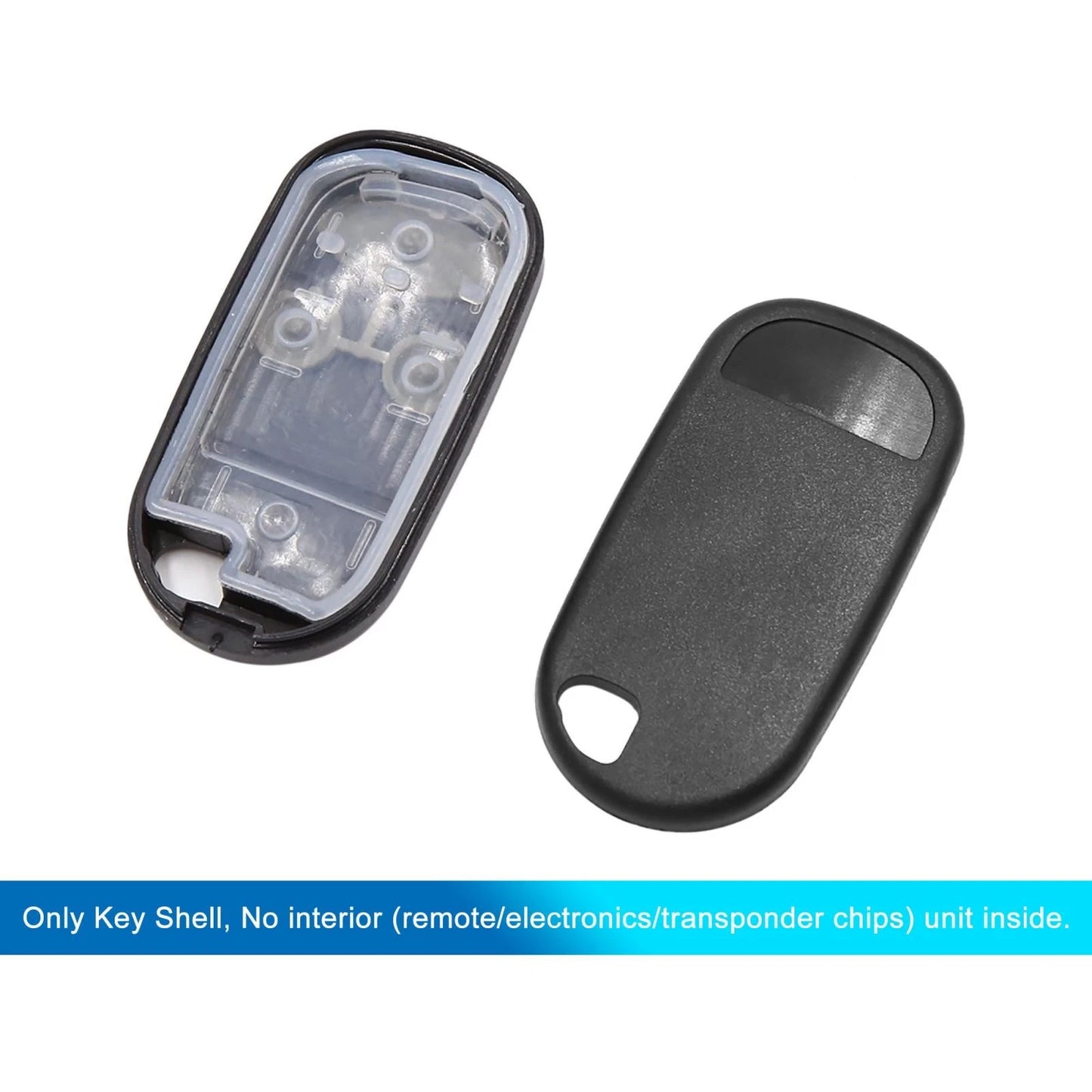 Car Remote Key Fob Case Shell for Honda Civic CRV Accord 3 Button (2001-2023)