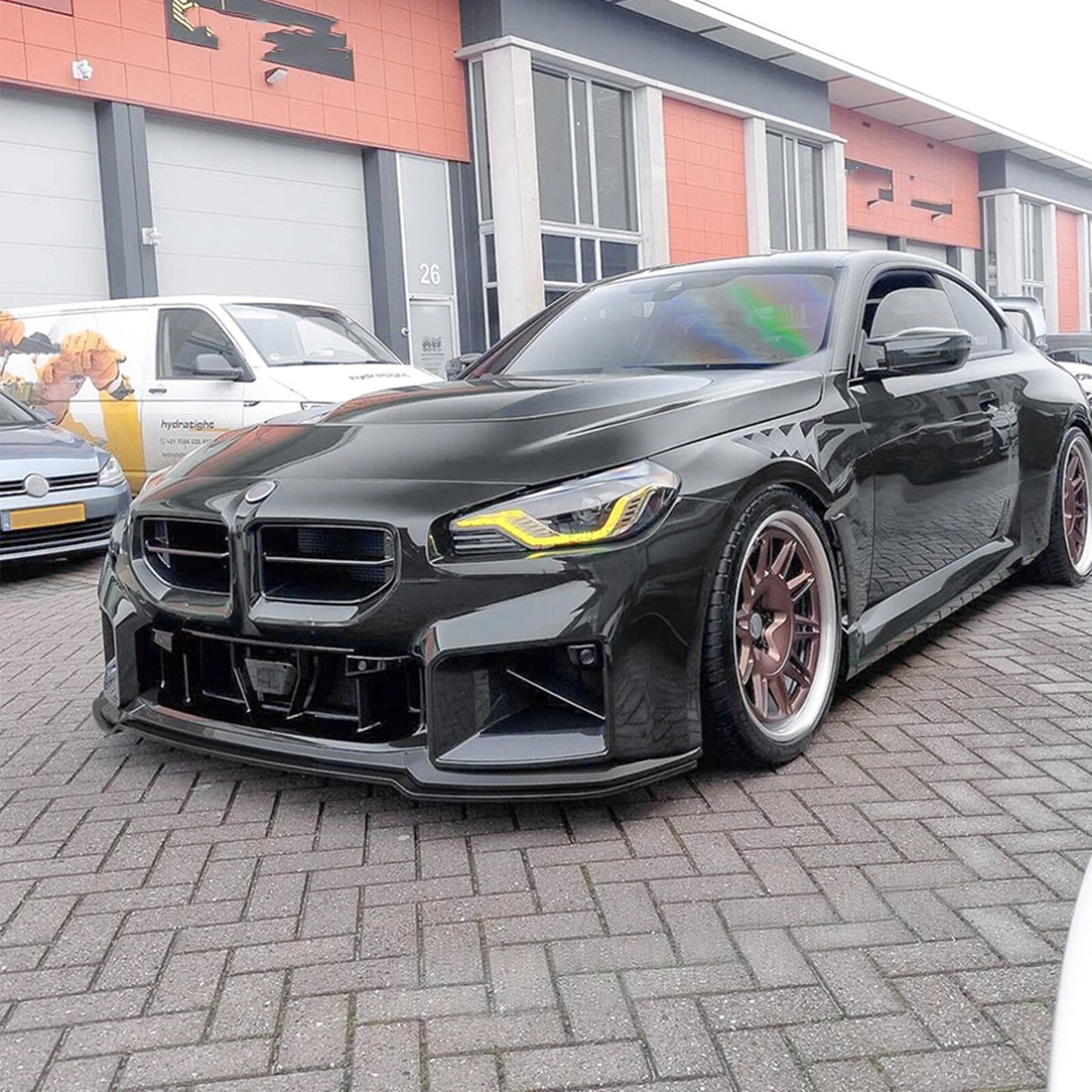 Front Spoiler Lip Splitter for BMW 2 Series M2 G87 (2023-2024)