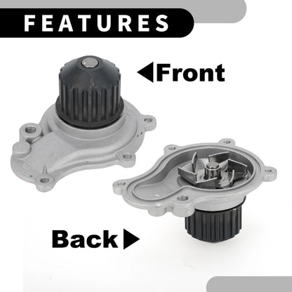 Water Pump with Rubber Ring for Chrysler Cirrus (1995-2000)