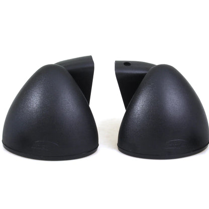 Door Mirror Set Black for Lamborghini Urraco P111/P200/P250/P300 1971-1979