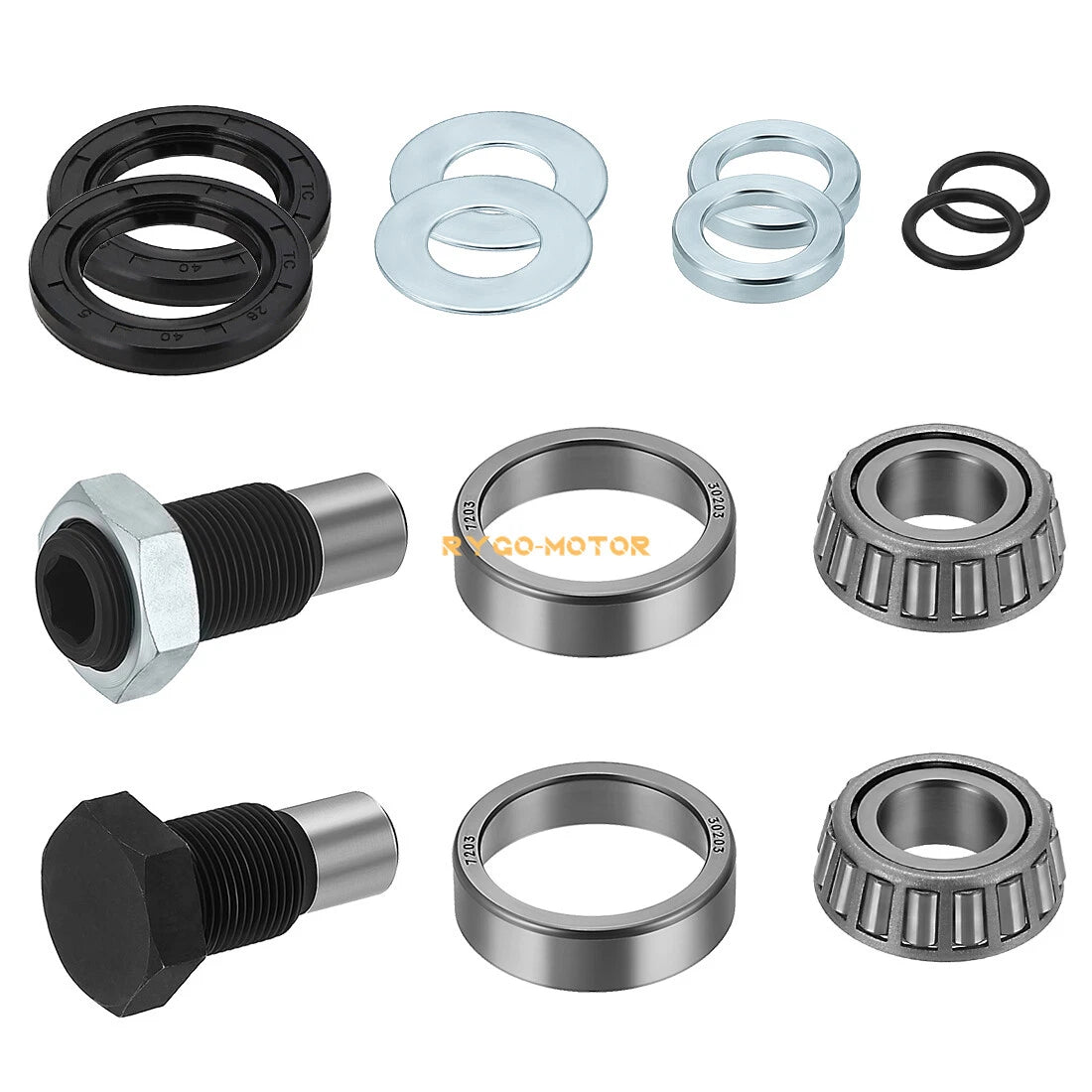 Swing Arm Bearing Seal w/Shaft for Kawasaki Prairie 360 650 700