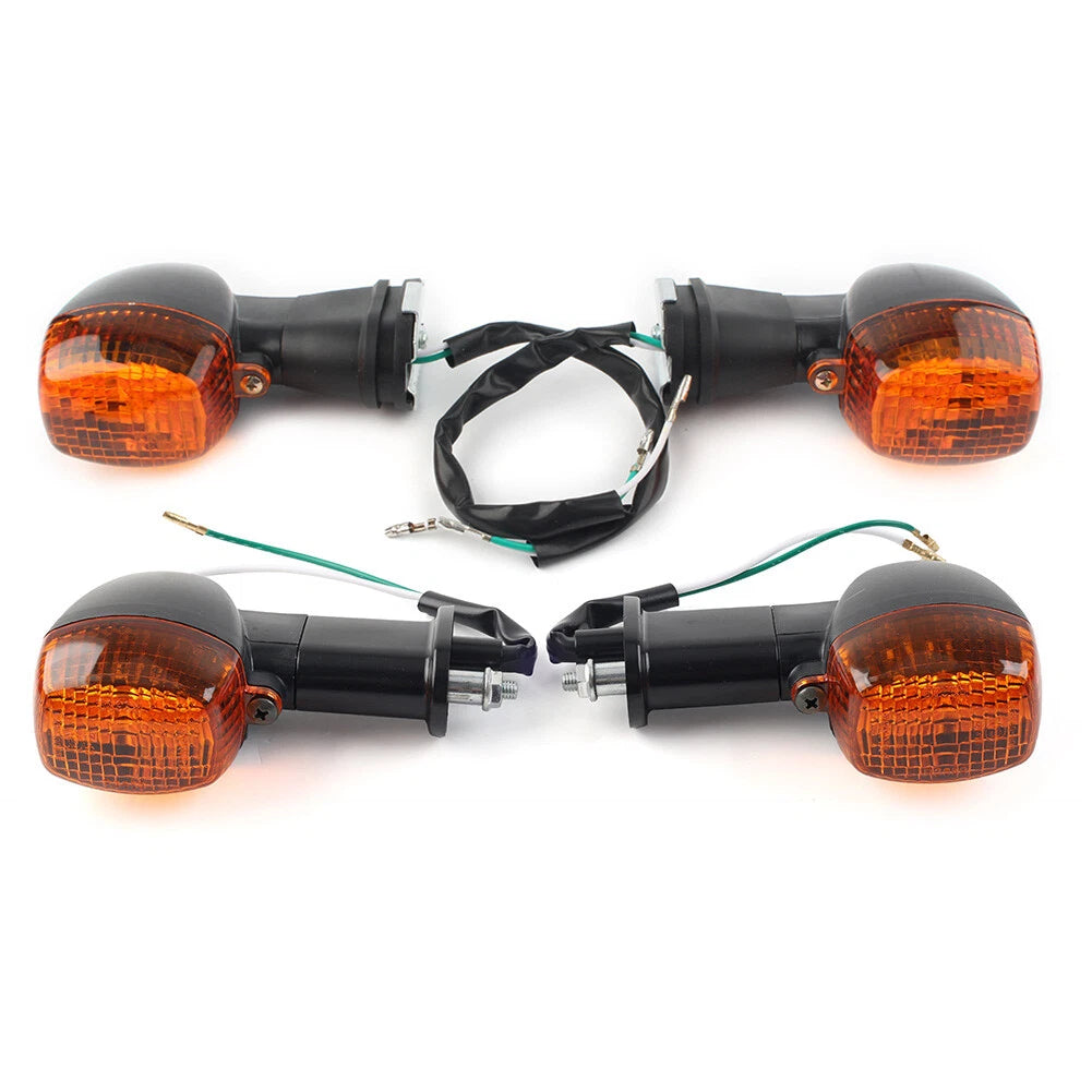 Front Rear Turn Signal Indicator Lights for Kawasaki Ninja ZX12R ZX9R ZX7R (2000-2006)