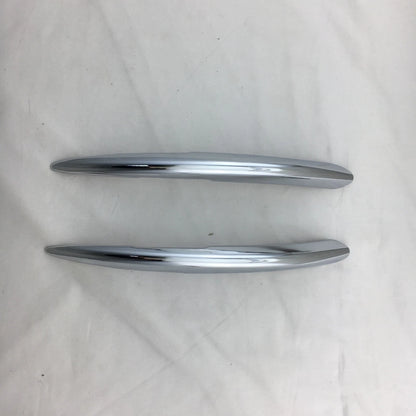 Chrome Front Fog Light Stripe Lid Cover Trim for 2016 Honda Civic Sedan (2016)