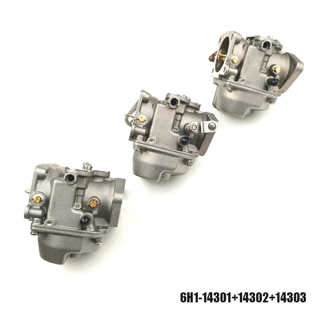 Carburetor Assy Set for Yamaha 80A/90A Outboard 1985-1991