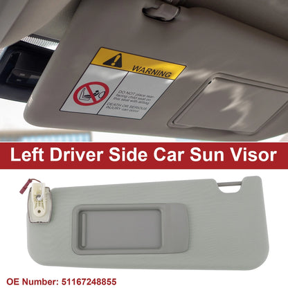Car Sun Visor for BMW F10 F18 2011-2016 with Mirror (2 x) No.51167248855