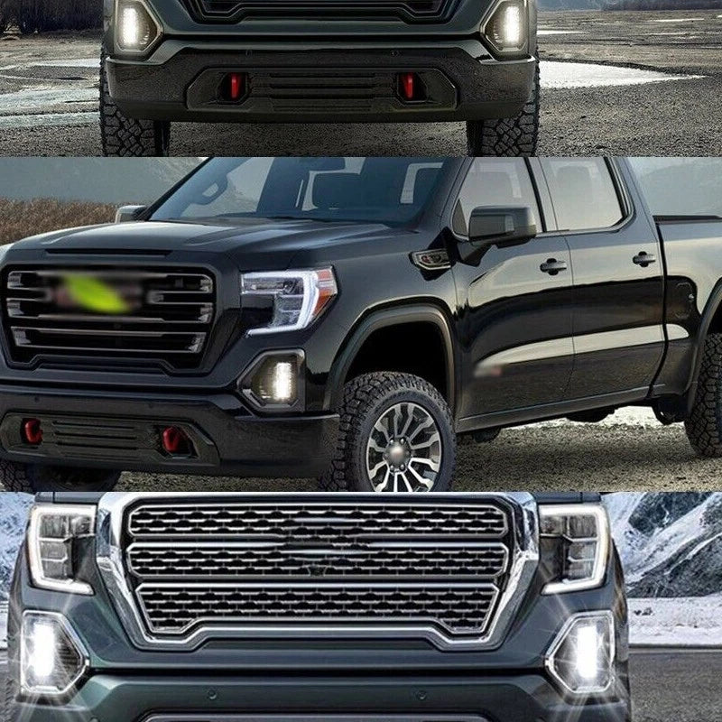 Fog Light Driving Lamps  Left & Right for GMC Sierra 1500 (2019-2022)