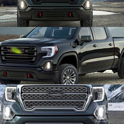 Fog Light Driving Lamps  Left & Right for GMC Sierra 1500 (2019-2022)