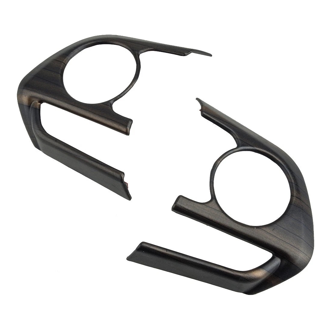 Wood Grain Steering Wheel Button Cover Trim for Toyota RAV4 (2019-2021)