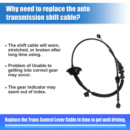 Auto Transmission Gear Shift Cable for Ford Explorer Sport (2001-2003)