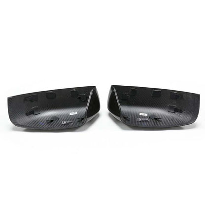 Dry Carbon Fiber Side Mirror Cover Caps Replace for Maserati Ghibli 2014-2016