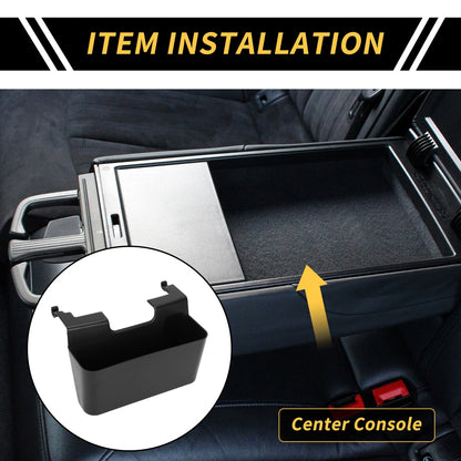 Center Console Organizer Tray for Jeep Wrangler JK JKU (2011-2018) Black
