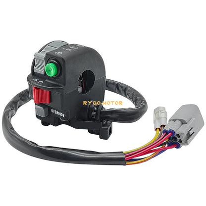 Left Handlebar Start Switch for Kawasaki Brute Force 750 KVF750 (2012–2021)