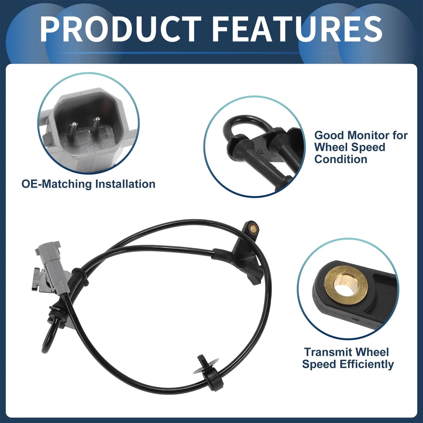 ABS Wheel Speed Sensor for Chrysler Town & Country (2011-2016)