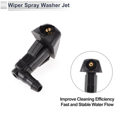 Washer Nozzle w/ 6 x Hose Connectors for Honda (2006-2011)