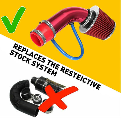 3" High Flow Cold Air Intake Filter for Honda Civic CR-V 2.0L (2017-2023)