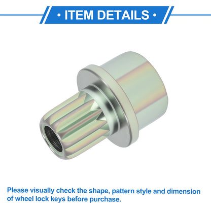 30/13PT Wheel Lock Lug Nut for BMW Anti Theft Removal Key Socket Adapter