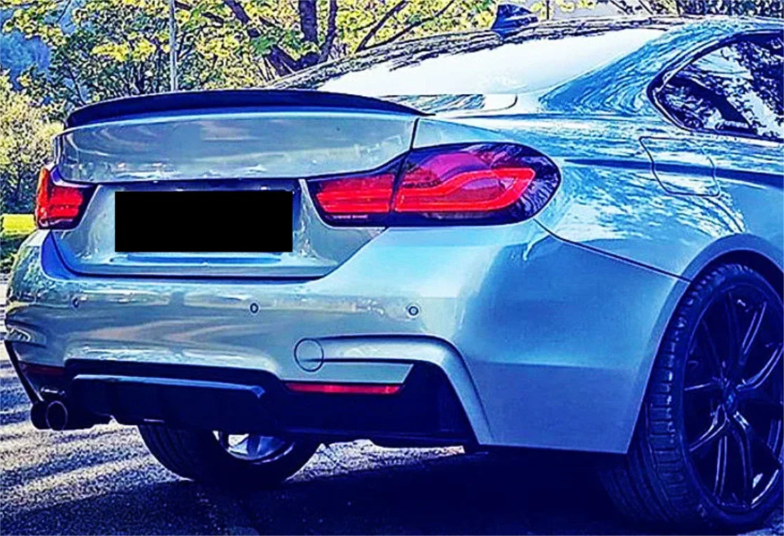 Glossy Black Rear Spoiler Wing for BMW 4 Series F36 Gran Coupe (2013-2019)