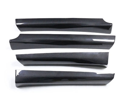 100% Carbon Fiber Interior Door Panel Cover Trim for Tesla Model 3 2017-2020