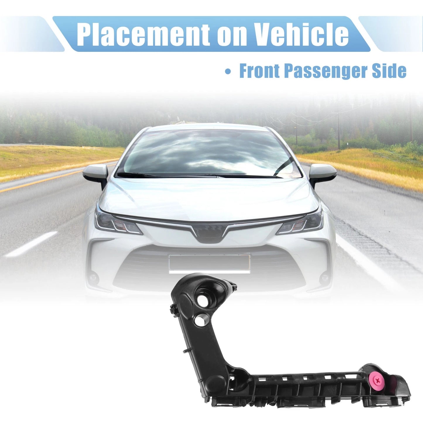 Bumper Bracket Side Retainer for Toyota Corolla (2019-2023)