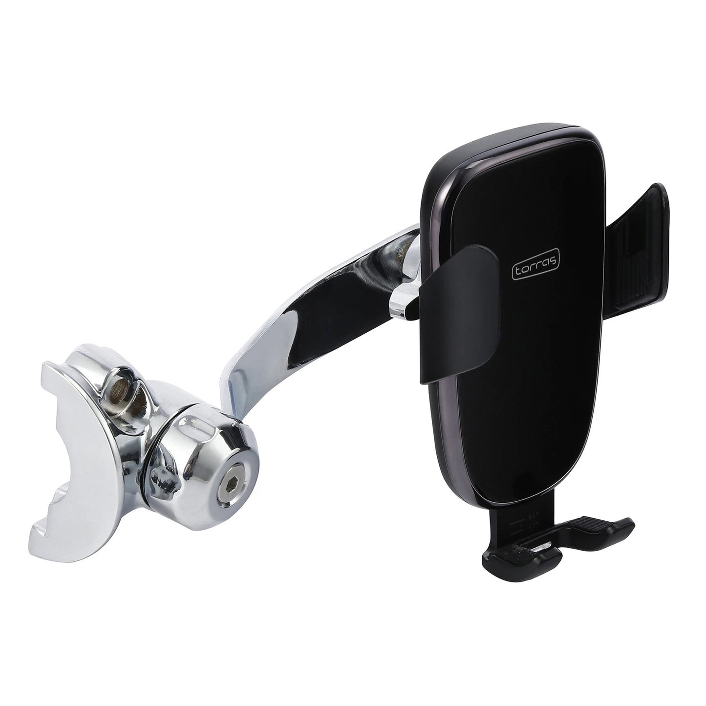 1'' Handlebar Phone Holder Automatic Clamping Charger for Harley Touring Dyna
