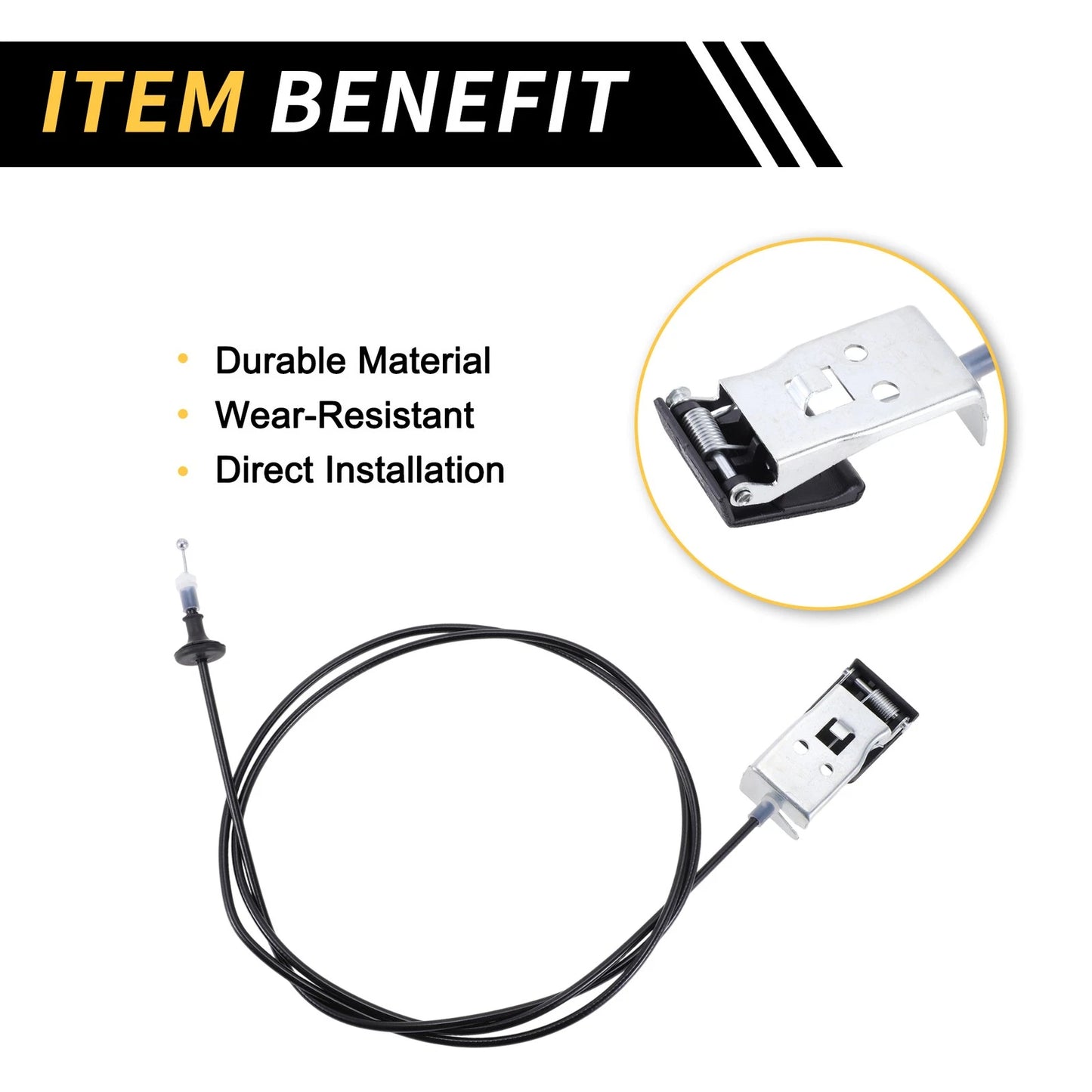 Bonnet Latch Release Cable for Toyota Tundra (2000-2006)