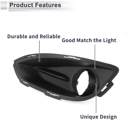1 Pc Car Front Left Fog Light Grill for Chrysler Pacifica (2017-2020)