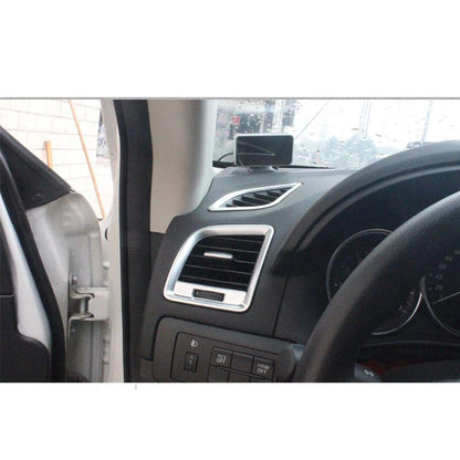 Chrome Side Dashboard Air Outlet Vent Cover Trim Fit For Mazda CX-5 2012-2015