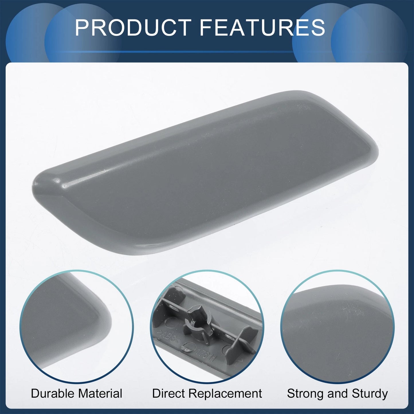 Front Right Washer Nozzle Cover for Honda Accord VIII 2011-2013 (1 x)