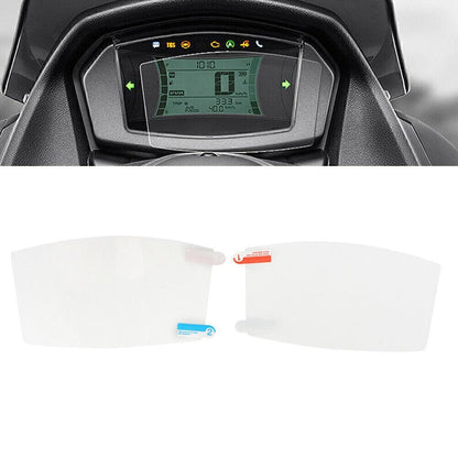 2 x Clear Dashboard Screen Protector Film for YAMAHA NMAX 155 (2020-2022)