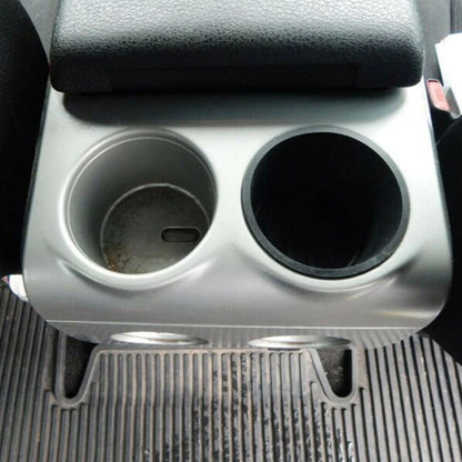 2 x Center Console Cup Holder for Ford F150 (2009-2014) - Rubber Storage Compartment