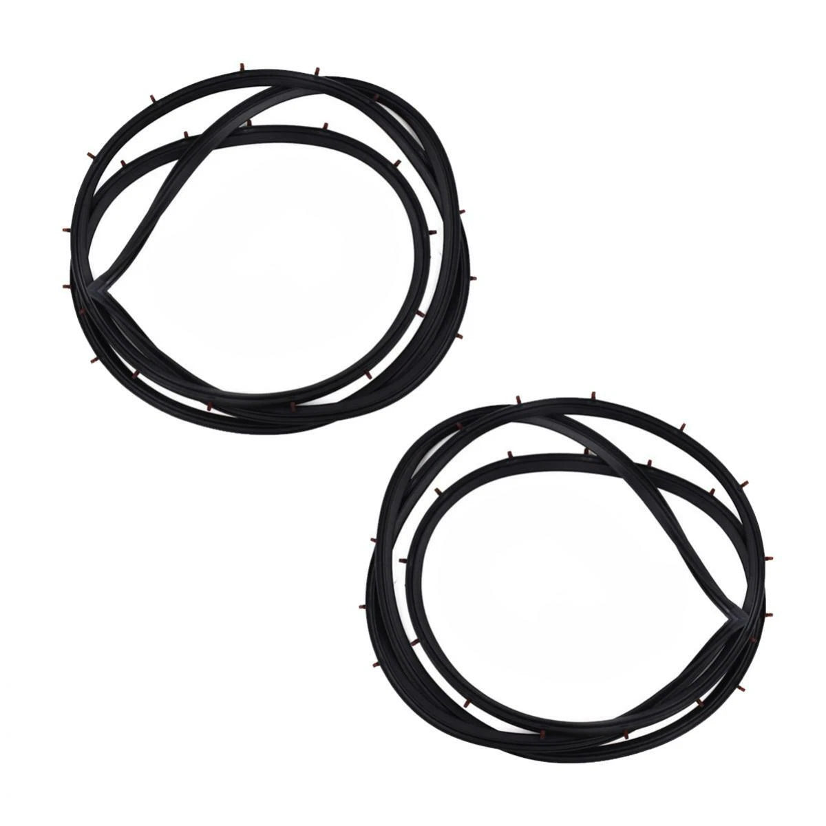 Door Rubber Seal Pair L+R Fits Toyota 1000 KP30 KP36 KP37 Publica 1969 -1978 D06