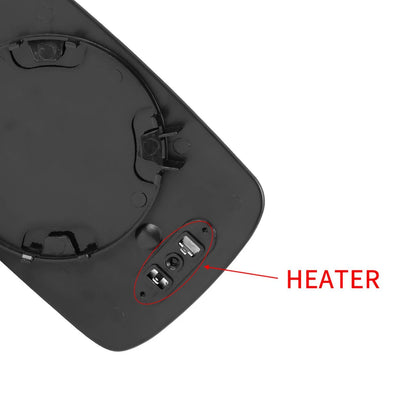 Heated Right Side Mirror with Backing Plate for BMW E39 E46 330i 325i 525i (1997-2006)