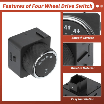 4x4 Wheel Drive Switch for Chevrolet Avalanche (2008 - 2013)
