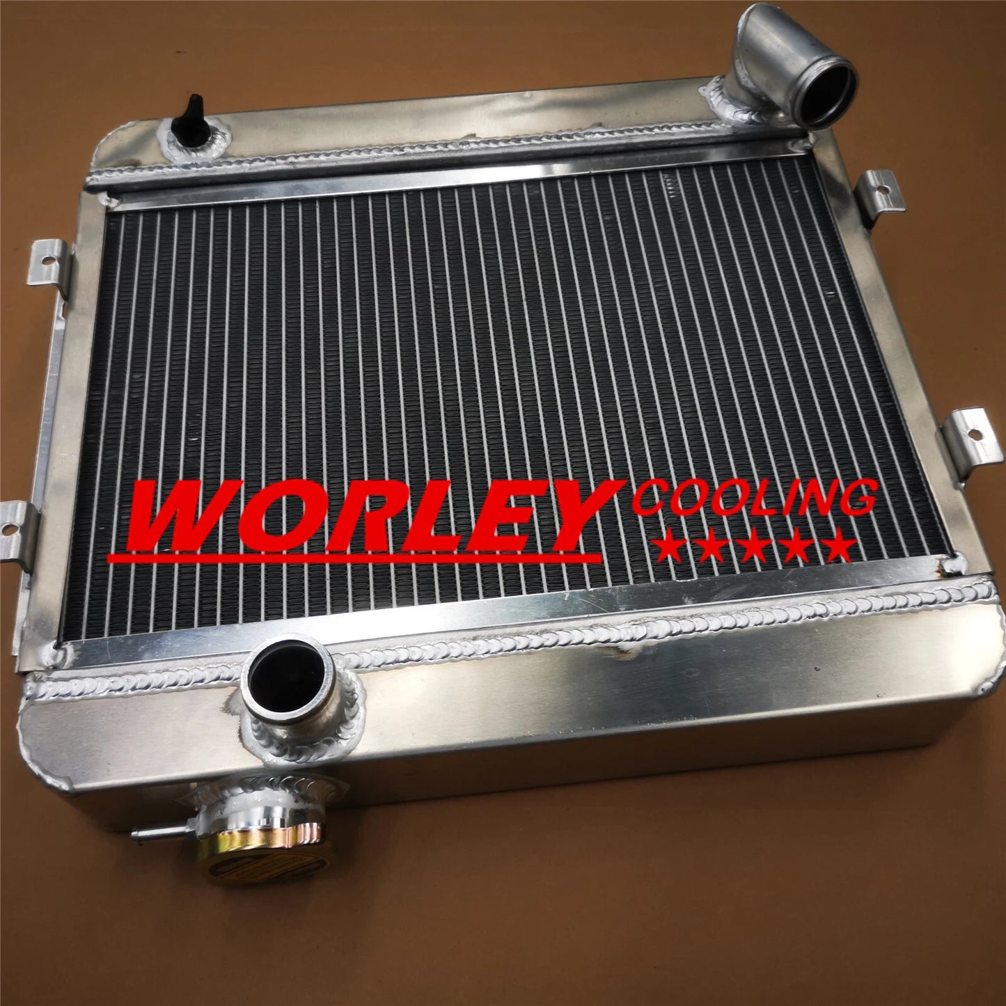 2 x Row Aluminum Radiator for Toyota Corolla KE10 KE11 KE15 (1970-1979)