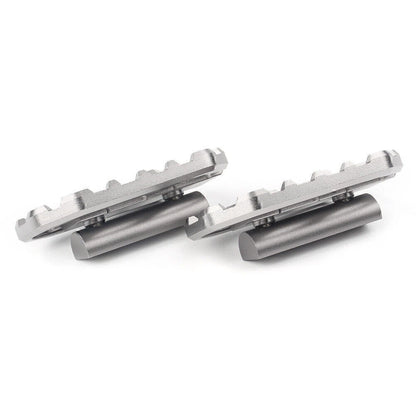 Black/Titanium Front Footpegs for BMW R Nine T Scrambler (2016-2017)