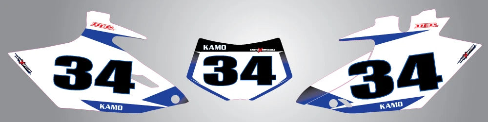 Custom Number Plates & Storm Graphics for Yamaha WR 450 F (2012-2015)