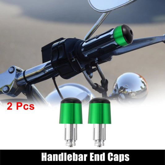 1 Pair 7/8" 18mm Hand Grips Handlebar End Caps Plug Bar End for Motorcycle