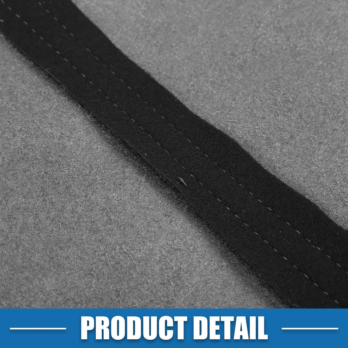 Front Door Panel Armrest Covers for Honda Accord (2008-2012) Black 1 Pair